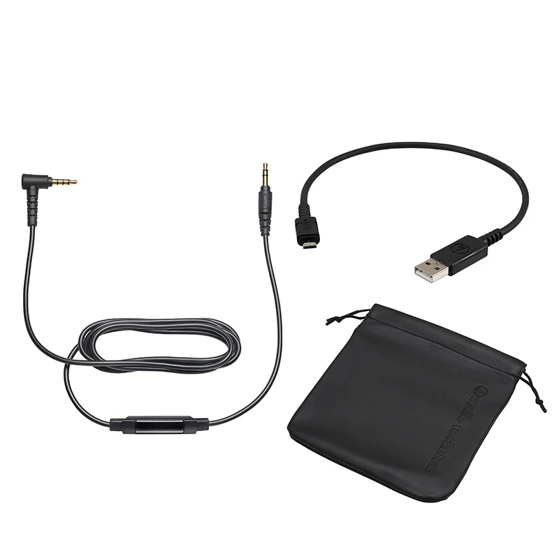 Original Audio Technica ATH-M50xBT Bluetooth Earphone Music Wired/Wireless Folding Headphone With Remote Control Mic Hi-Res Hifi 3