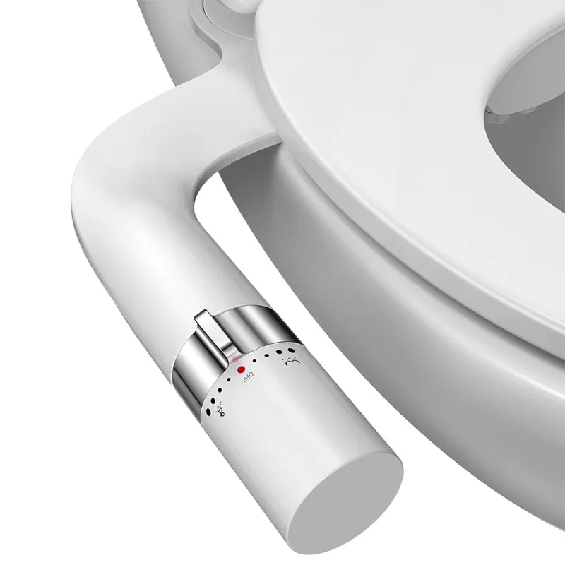 Bidé De Inodoro FreshBidet T3200-40 – Ángulo Ajustable De Agua Caliente Y Fría – No Eléctrico – Fácil De Instalar