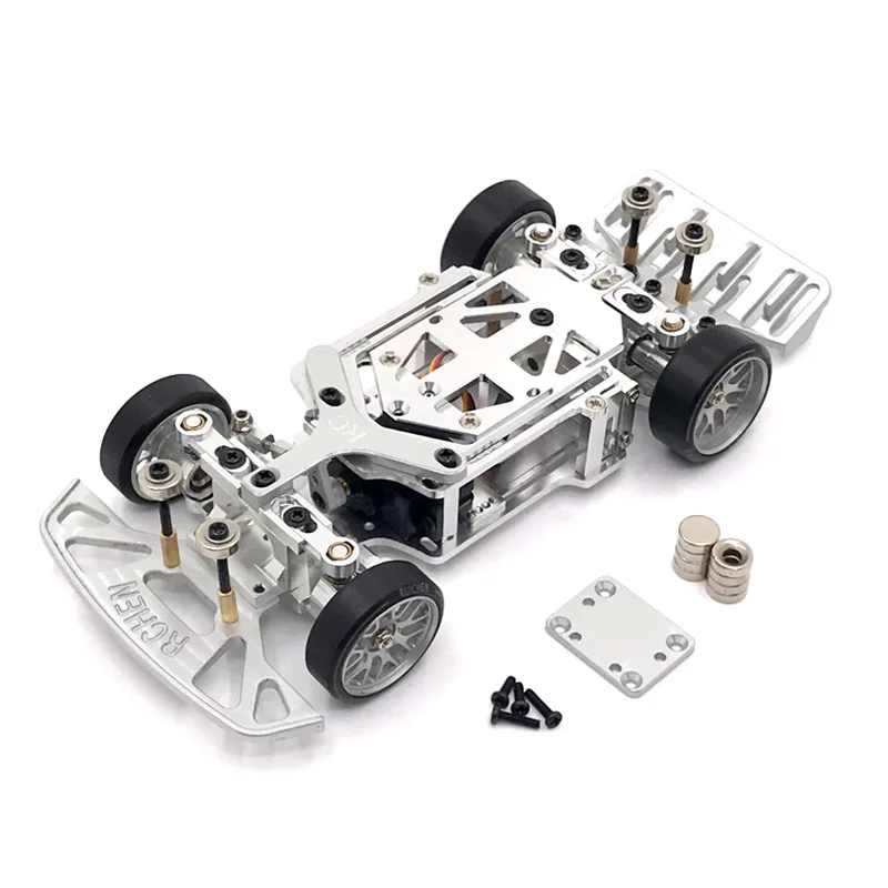 WLtoys Jingshang Mosquito Car 1/28 RC Car Metal Upgraded Frame, RC02 Rear Drive Drift/Racing Modified Model , 4Colors 5