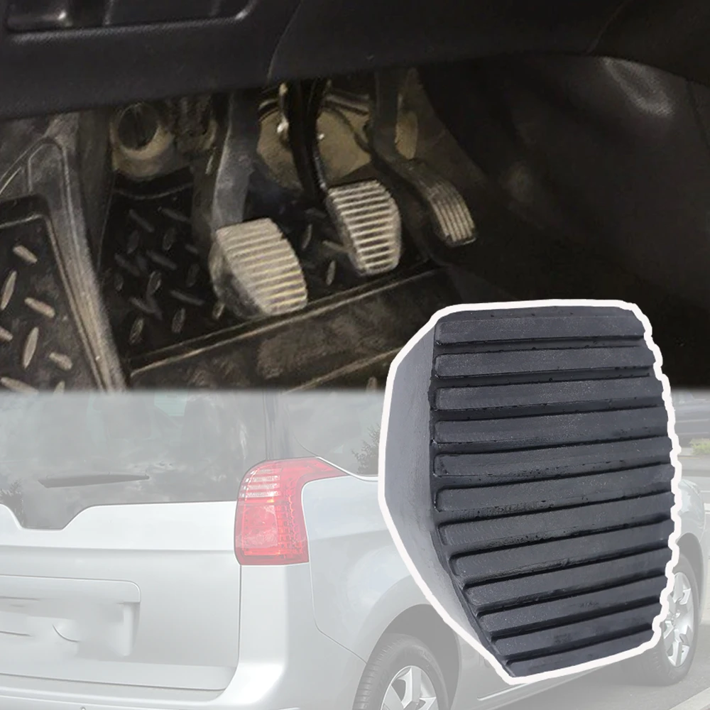 Rubber Brake Clutch Foot Pedal Pad Covers 2130.26 4504.17 For Peugeot 5008 T8 P87 2009-2013