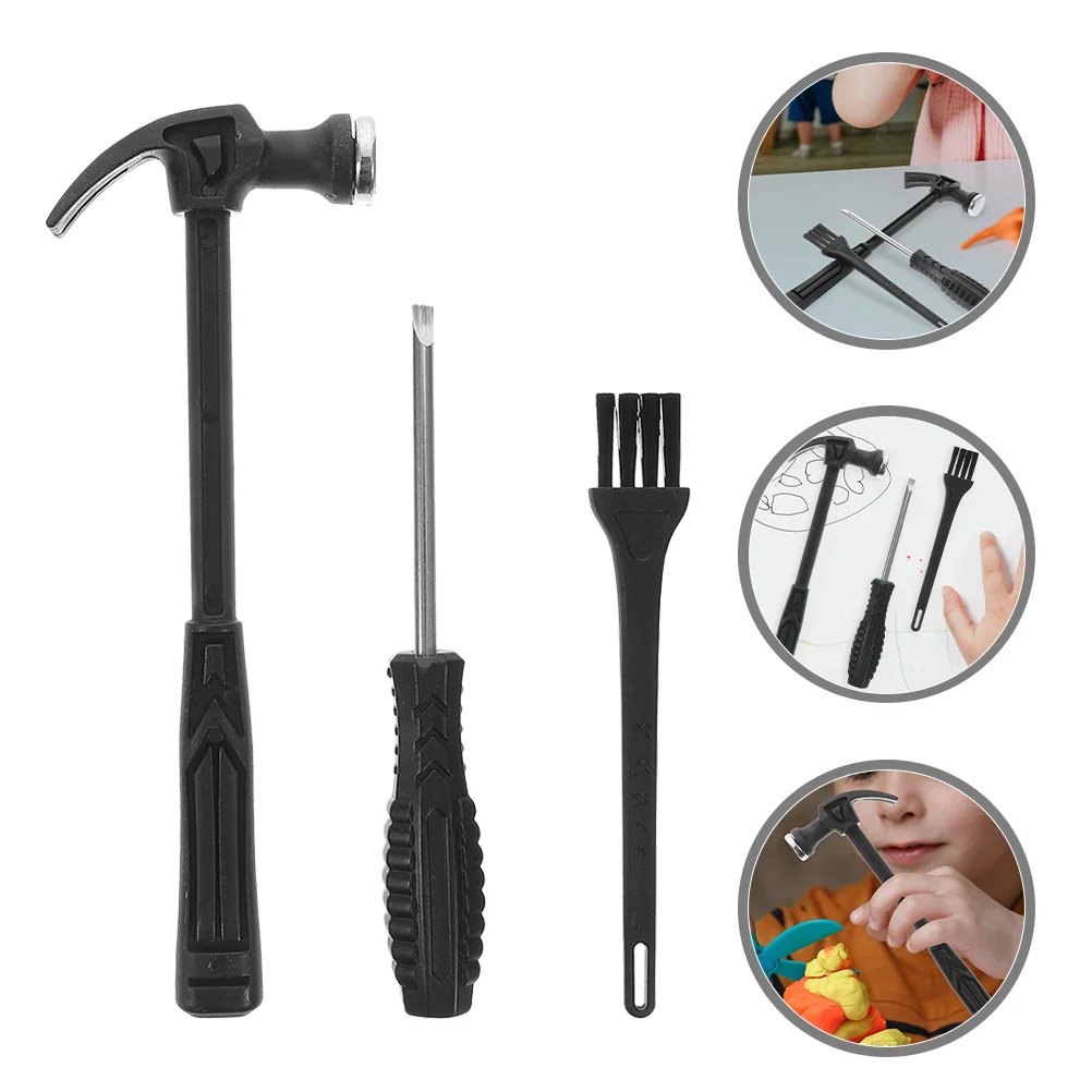 

Children's Archaeological Toys Tools Digging For Kids Small Brush Gemstone Kit Large Plastic Hammer Excavation