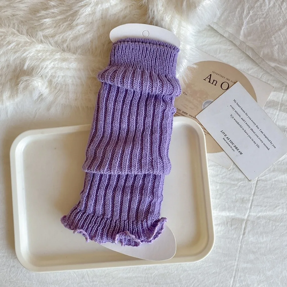 Thickened Knitted Mid Calf Socks for Kids and Adults