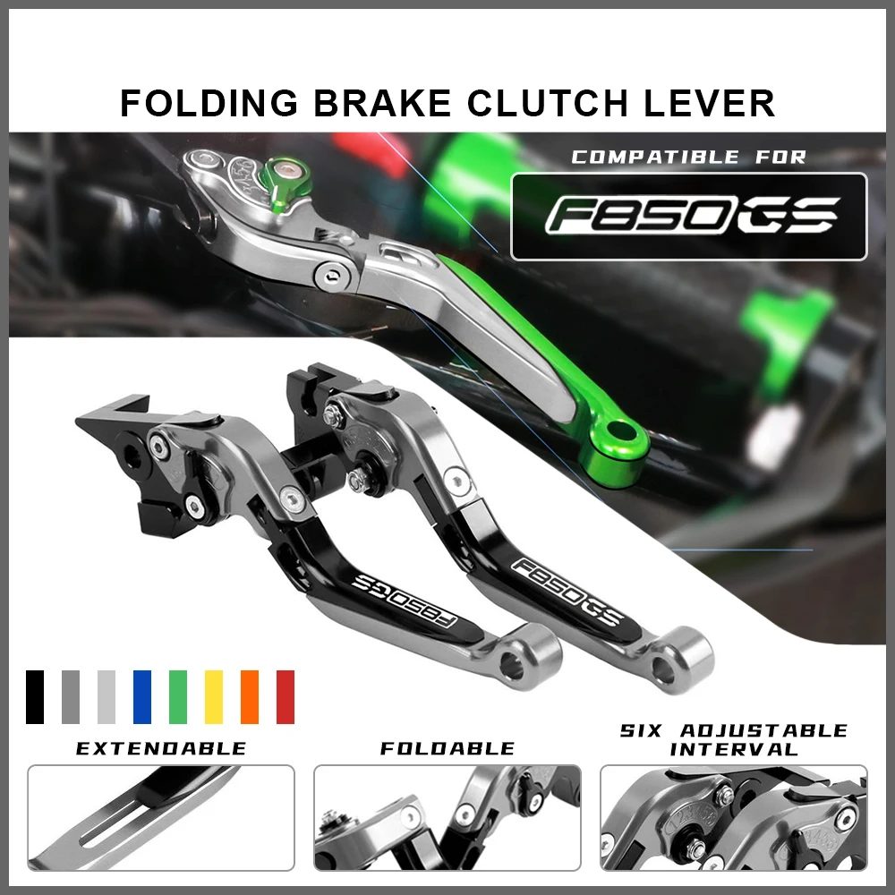 

For BMW F 850 GS F850GS 2019 2020 2021 2022 CNC Motorcycle Brake Clutch Handle Levers Adjustable Extendable Folding Lever