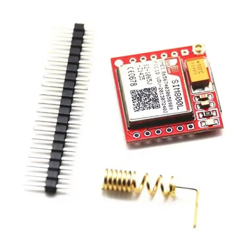 A92Z SIM800L GPRS GSM 모듈 코어 쿼드 밴드 TTL 직렬 포트 IPX 인터페이스 PCB 안테나 Arduino 스마트폰용 마이크로 SIM 카드