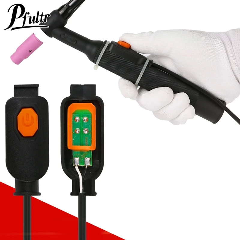 Electric Button TIG Switch Trigger Part Fit Plasma Cutting Cutter Torch Welder