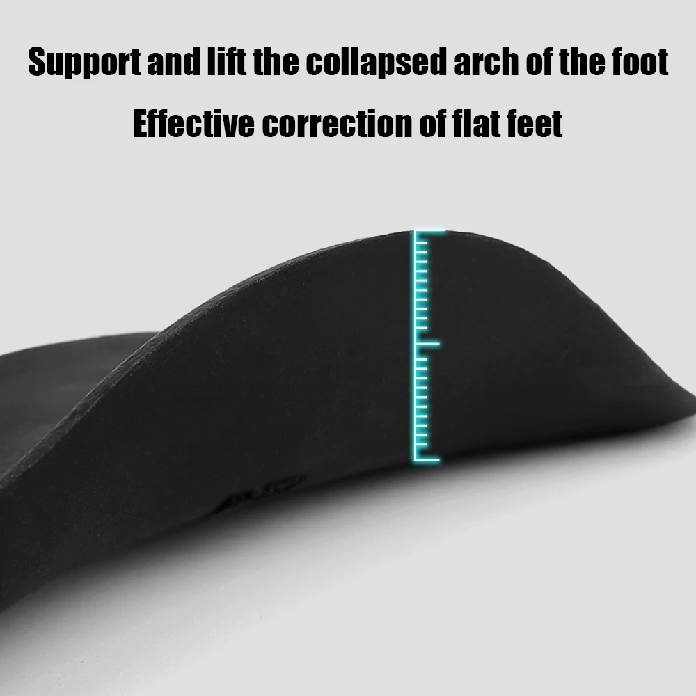 Orthopedic Insoles 1 Pair Unisex Orthopedic Insole Orthosis Flat Foot Support Health Arch Collapse Support Pad Foot Care Professional
