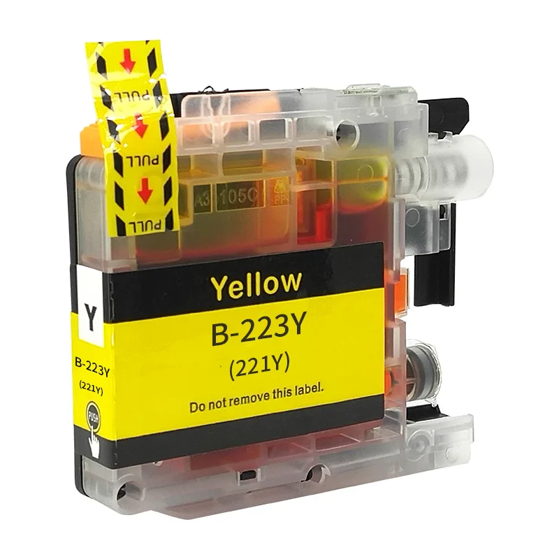 Cartucho de Tinta Compatível para o Irmão lc 221 Lc225 Mfc-j4420dw J4620dw J4625dw J480dw Impressora Versão Europeia Lc223 Lc221 - Imagem 3