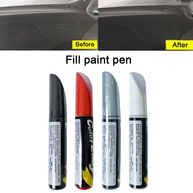 Matte Black NonToxic Touch Up Paint Pen For Cars Universal Car Scratch  Repair Remover Coat Agent Auto Mending Fill Paint Right - AliExpress