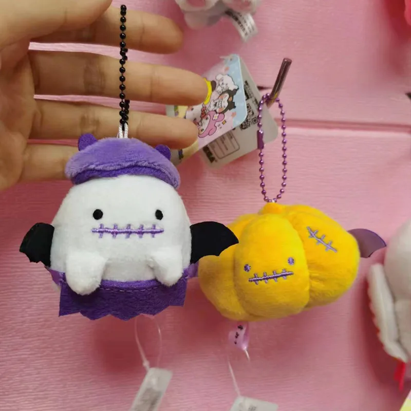 

10cm Sumikkogurashi plush Kawaii Key Chains Bear Halloween Demon Pendant Christmas Gifts for Girls Kids Childrens