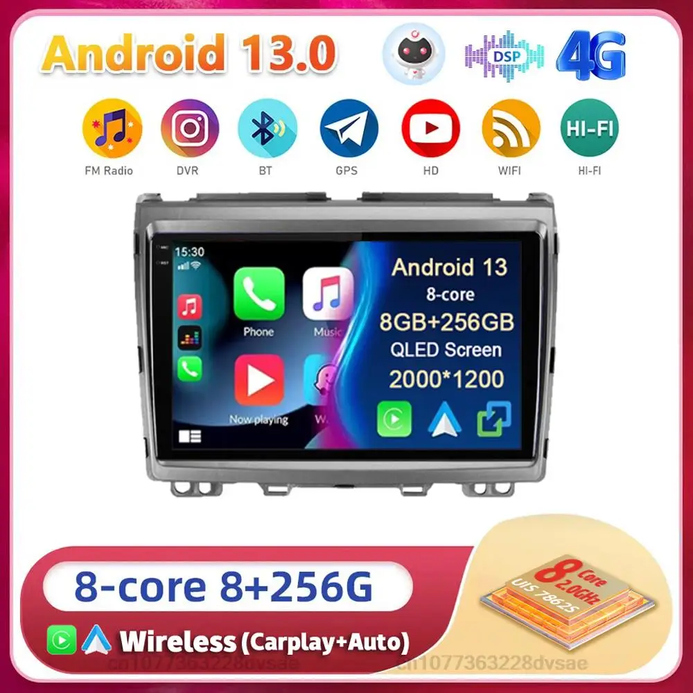 

Android 13 Car Radio Stereo For Mazda 8 MPV LY 2006 -2016 Autoradio Multimedia Player Auto CarPlay GPS Navigation DSP 360 Camera