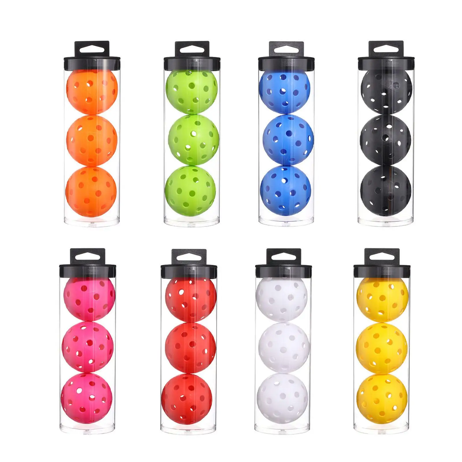 3Pcs Pickleball Ball Pickleball Accessories Practice Toy Ball for Outdoor Indoor