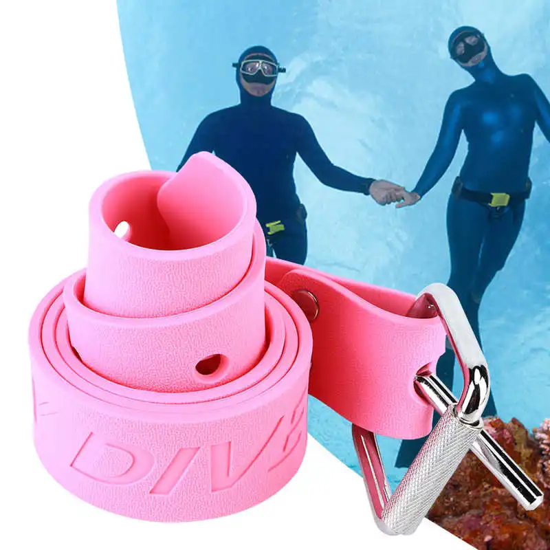 150CM Diving Weight Belt Buckle Stainless Steel Buckle Freediving Diving BCD Accessories Scuba
