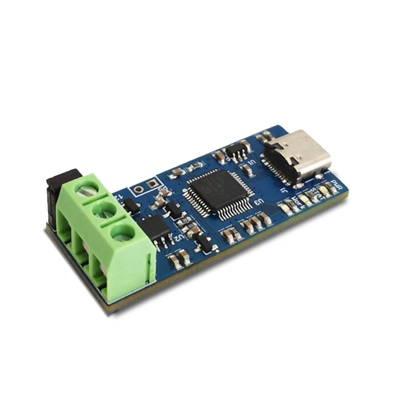 CANABLE C타입 USB to CAN 컨버터 모듈, 효율적인 CAN-FD 분석용 CAN 버스 분석기, 5V, V2.0