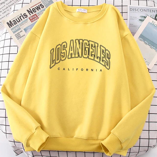 Womens Sweatshirts Los Angeles  Los Angeles Hoodie Sweatshirt