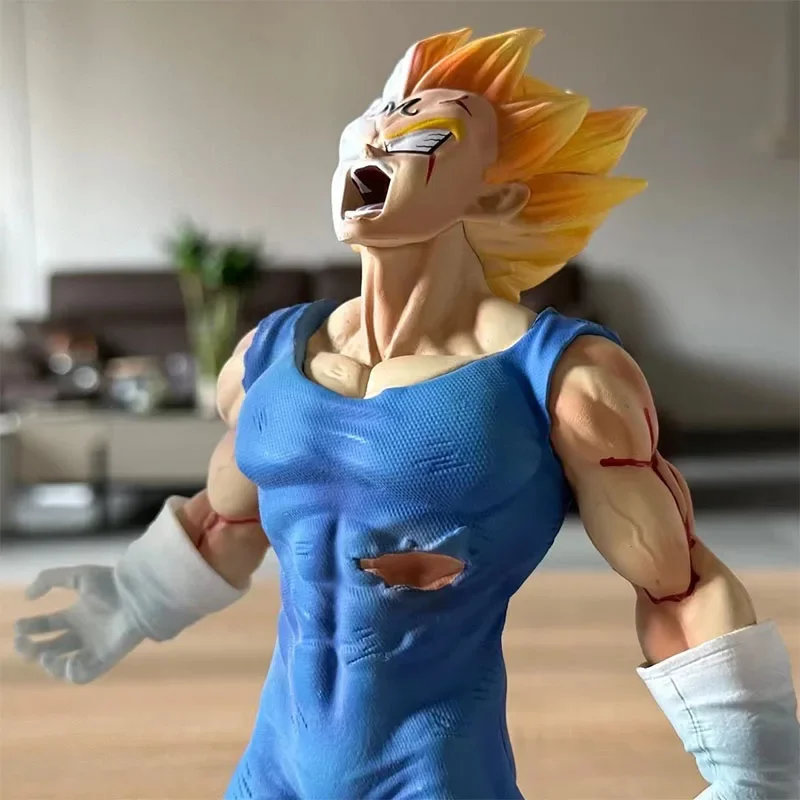 Dragon Ball Figures Explosion Vegeta Majin Vegeta Action Figures Bejhong Ta Yonsei Figurine Collection Toys Super Saiyan Doll
