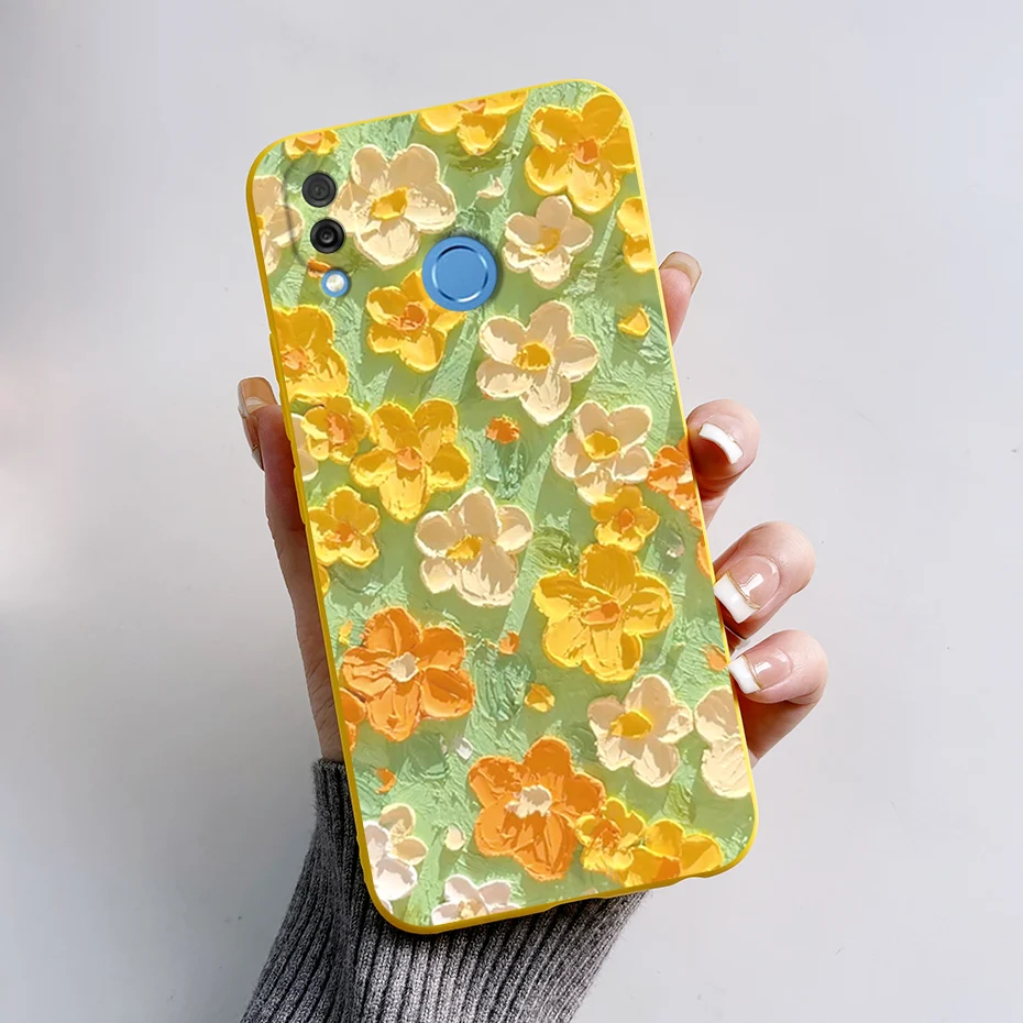 Cute Rabbit & Panda Painted Soft Silicon Cover for Huawei Honor Play 6.3