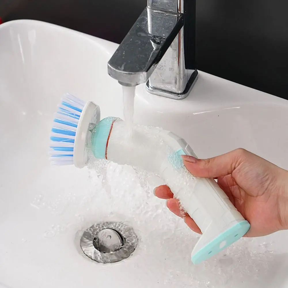 Powerful Electric Shoe Washing Brush with 2 Brush Heads Deep Cleaning Spin Scrubber Brush Rechargeable Efficient 3