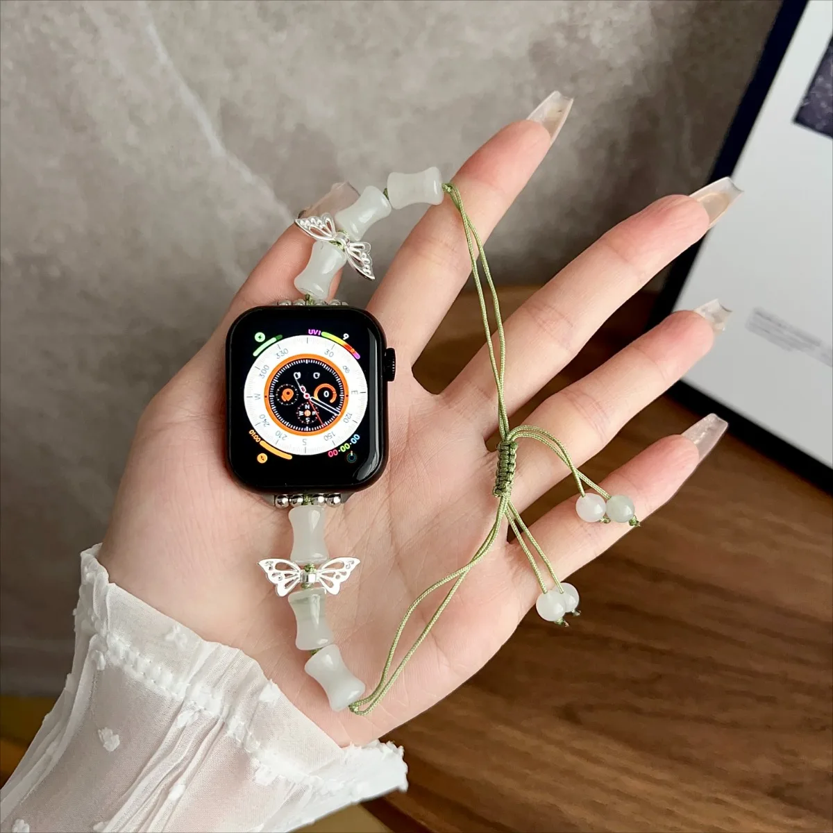 Jewelry Watchband Strap For iWatch Ultra 2 Series 10/9/8/7/6/5 Fashion Bracelet Watch Strap 42/44/45/46/49mm 38/40/41mm_voghion.com