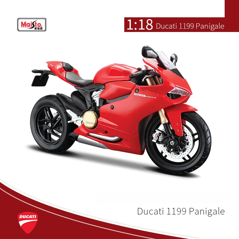 Maisto Assembling Motorcycle 1:12 Ducati Kawasaki Honda Motorcycle Model Assembly Puzzle Toys Collect Decorative Ornaments Gift