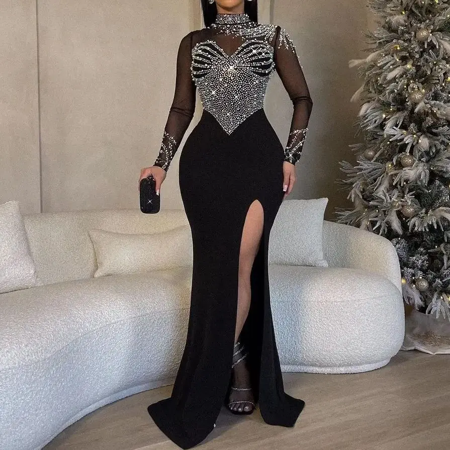 Patricia Envoltura Sintetica Gasa Vestido Con Pretina Negra Sandía Tallas Grandes main image 1