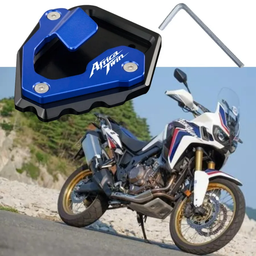 

Motorbike Side Stand Pad For Honda CRF1100L Africa Twin Parking Stand Base Enlargement and Modification Accessories CNC Aluminum