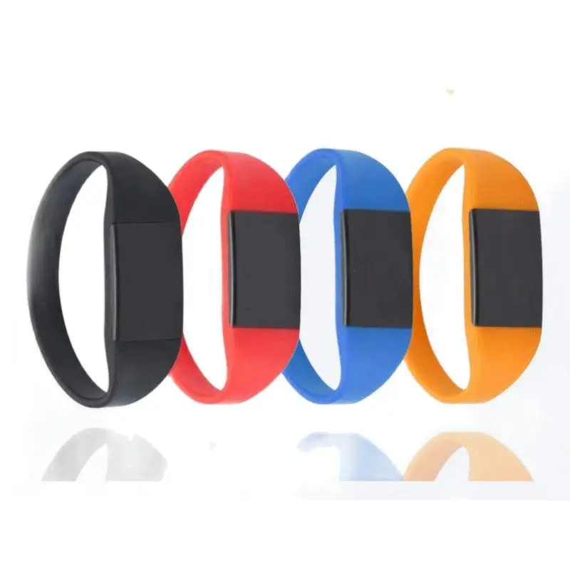 Rewritable RFID Silicone Wristband with Android App Support