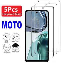 Premium HD Tempered Glass Screen Protector (5 - Pack) - 5Pcs Tempered Glass (Moto G86 Power)