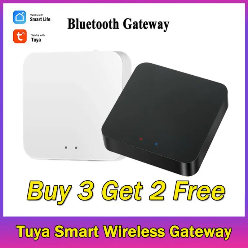 

Tuya Smart Wireless Bluetooth Gateway Hub Bridge Smart Home Timer Schedule Smart Life Remote Control Work With Alexa Google Home