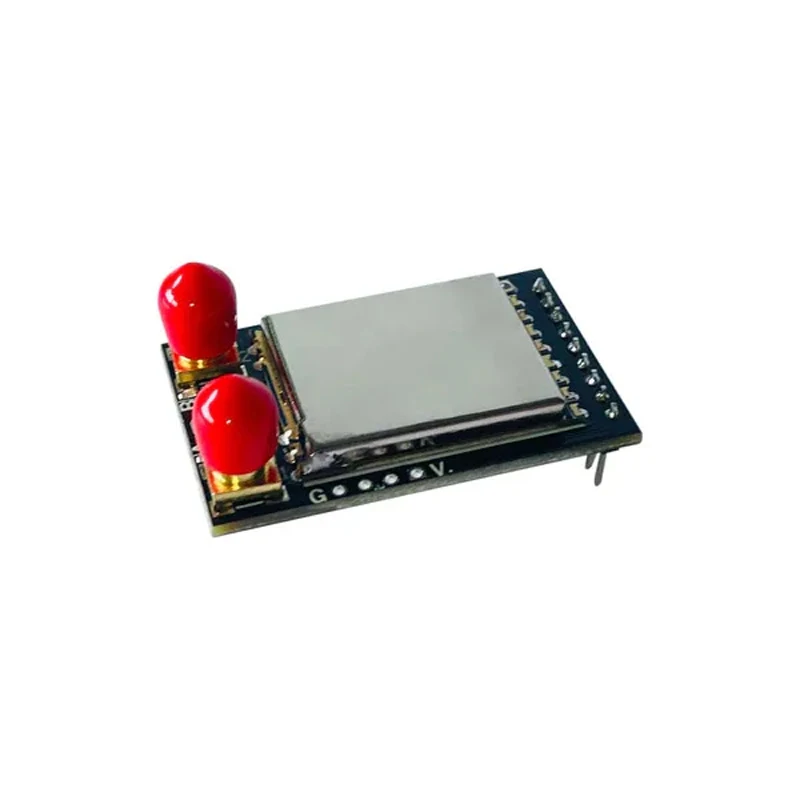 Module récepteur FPV 5.8G 40CH VRX double antenne diversité installé sur des lunettes FPV