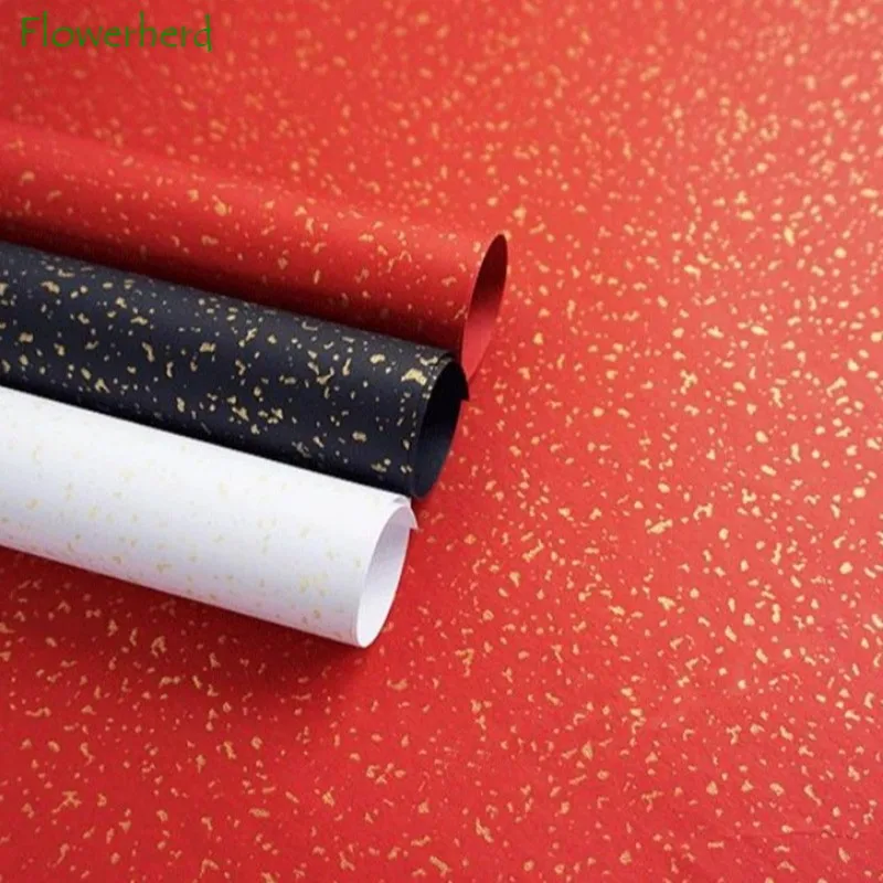 787x1092mm Gift Packaging Paer 120g Pearl Paper Flower Bouquet Wrapping