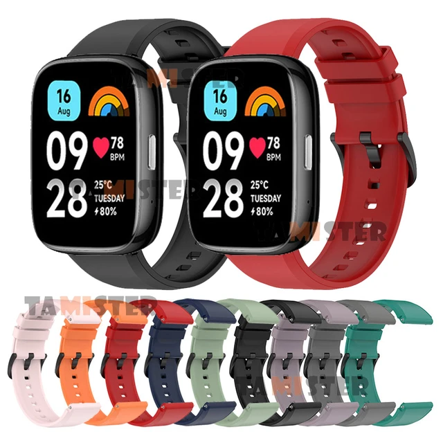 Correa De Silicona Para Redmi Watch 3 Active Smartwatch Pulsera De