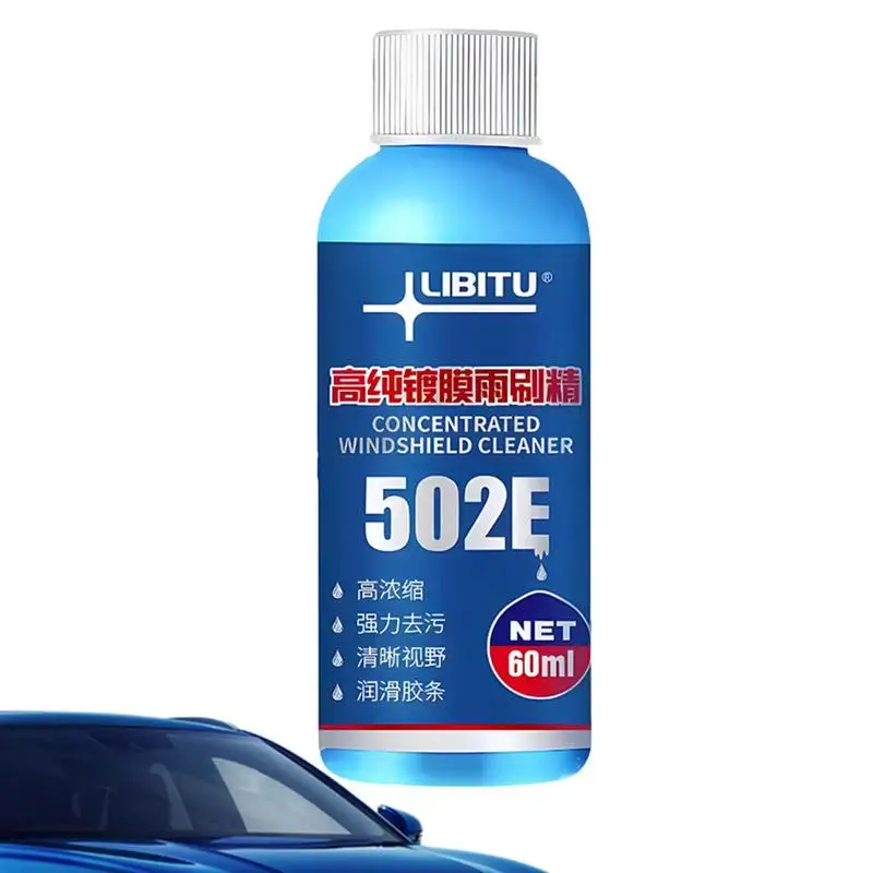 

Auto Window Cleaner Protective Car Cleaner Neutral Formula Clean Agent Universal 60ML Car Supplies Window Cleaning Solution For