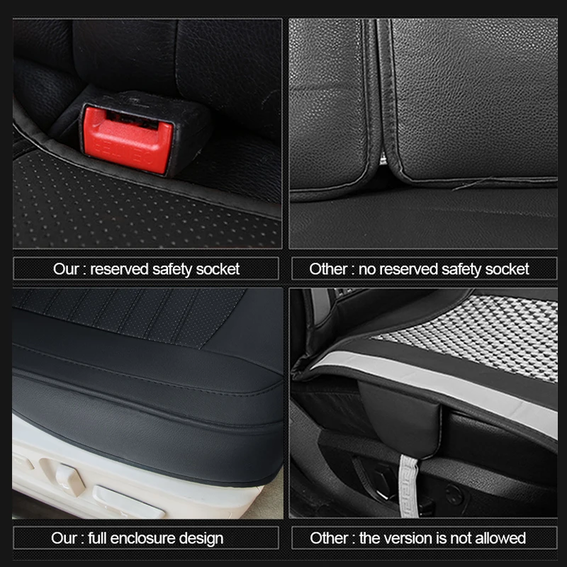 PU Leather Car Seat Cover Anti Scratch Protector