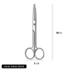 1pc 12.5/14cm Stitch Scissor Remove Suture Scissors Medical Trimming Crescent Notch Scissors Stainless Steel Surgery Wire Cutter 4