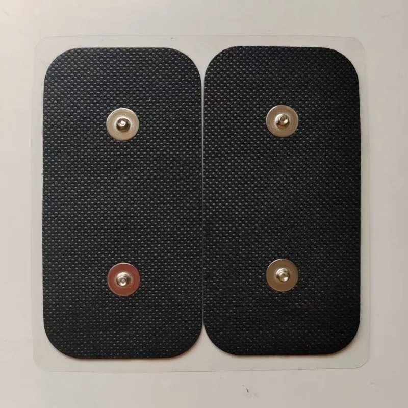 Electrode Pads Massage Gel Pads 40pcs New Black Replacement Electrodes Pads For Com Pex Muscle stimulator Electrotherapy massage