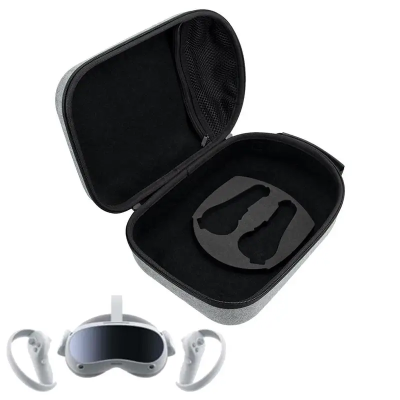 

Travel Carrying Case For Picos 4 3D VR Glasses Headset Controller Cases For Picos 4 Pro Shell Portable Hard EVA Storage Bag