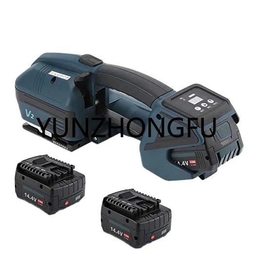 

Willie Pak V2 полипропиленовый пластиковый ремень с высоким напряжением, ручной инструмент для обвязки с питанием от батареи для сверхпрочной круглой поверхности