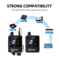 Debra Audio IEM Er-Mini Wireless In-Ear Monitor System Protable Li-on Rechargeable For Audio Professional Stage Monitoring 6