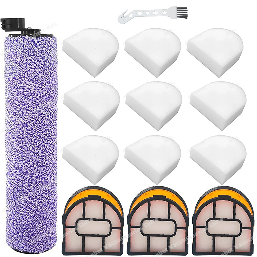 HydroVac XL 3-in-1 Vacuum Cleaner Accessories - Roller Brush & Filter Parts