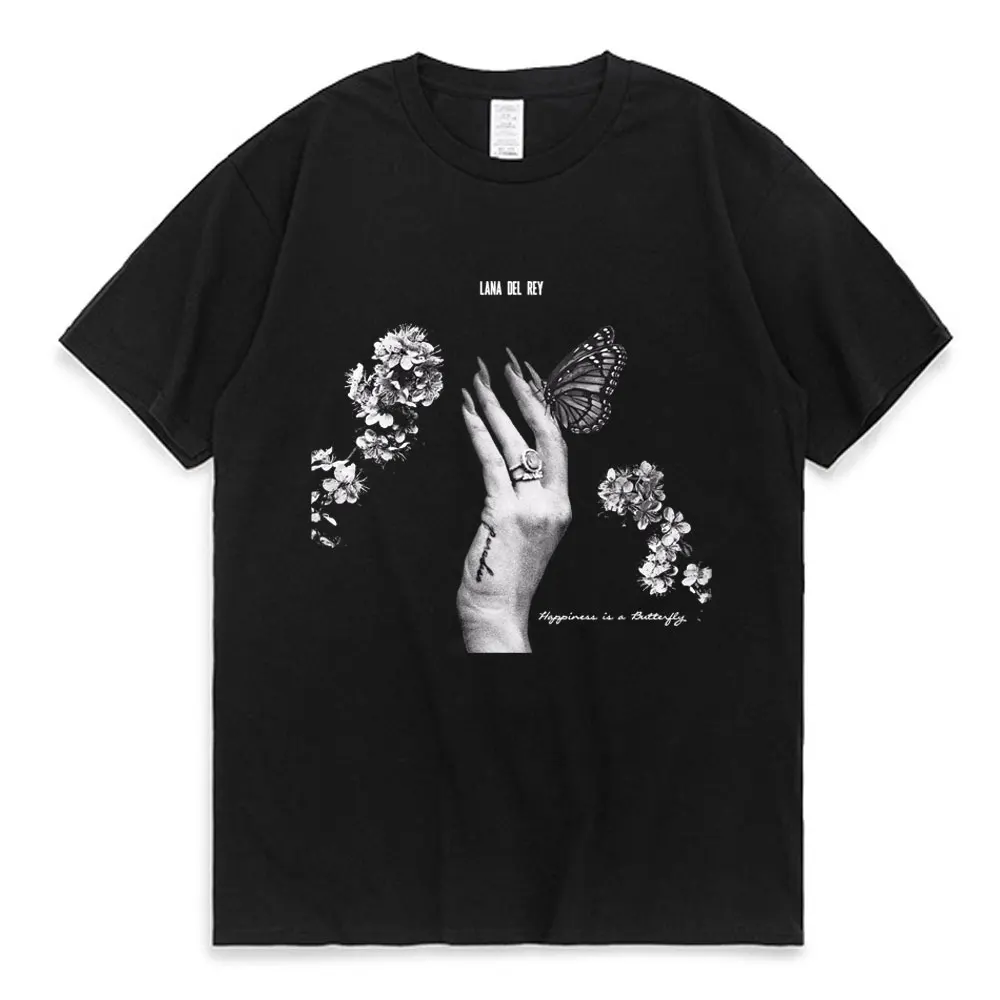 

Lana Del Rey Tour T-shirt 2023 World Tour Merch Crewneck Short Sleeve T Shirt Men Women's Streetwear Tee Shirt Hip Hop Clothes