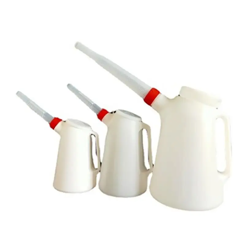 1Pc Universal 2/3/4/5 Litre Garage Oil Fuel/Oil Measuring Jug With Flexible Spout For Car Motorcycle Plastic Oiler Oil Pot motorcycle fuel container