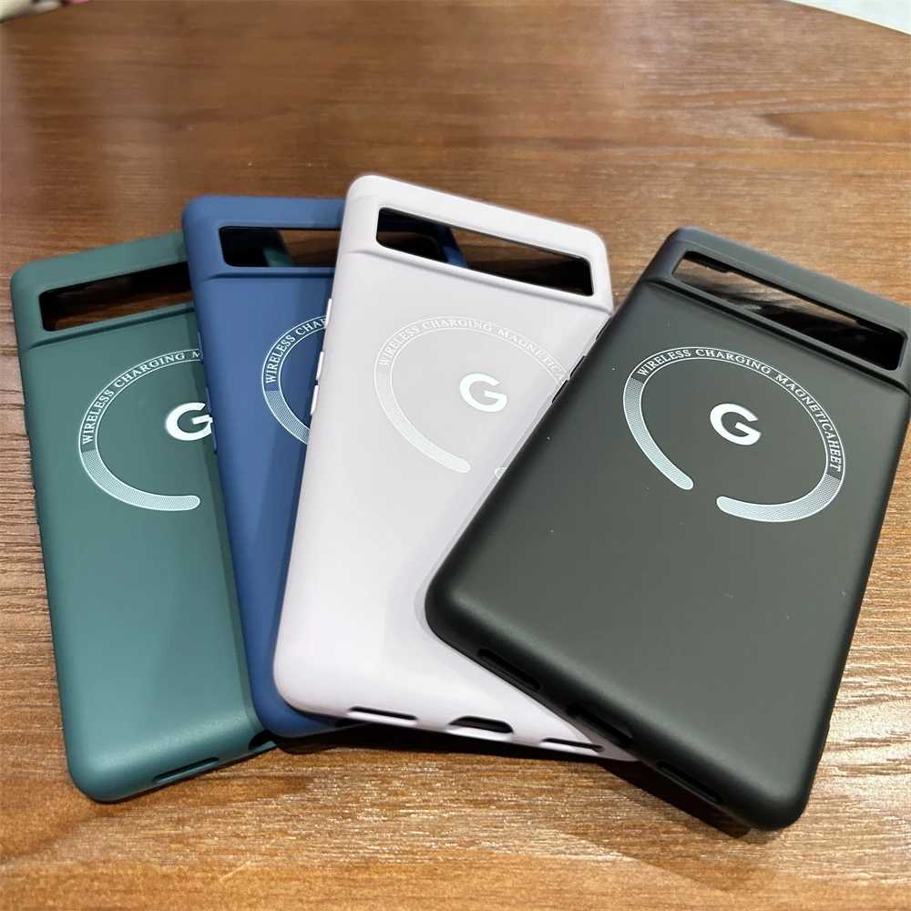 Silky Soft Silicone Magnetic Wireless Charging Protective Case