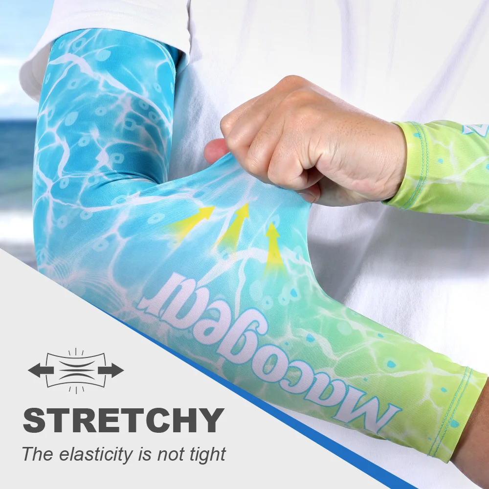 Arm Sleeves Ice Cooling Sun Protection Arm Warmers Cover Running Fishing Outdoor Cycling Basketball Hiking Hand Cuffs Men Women