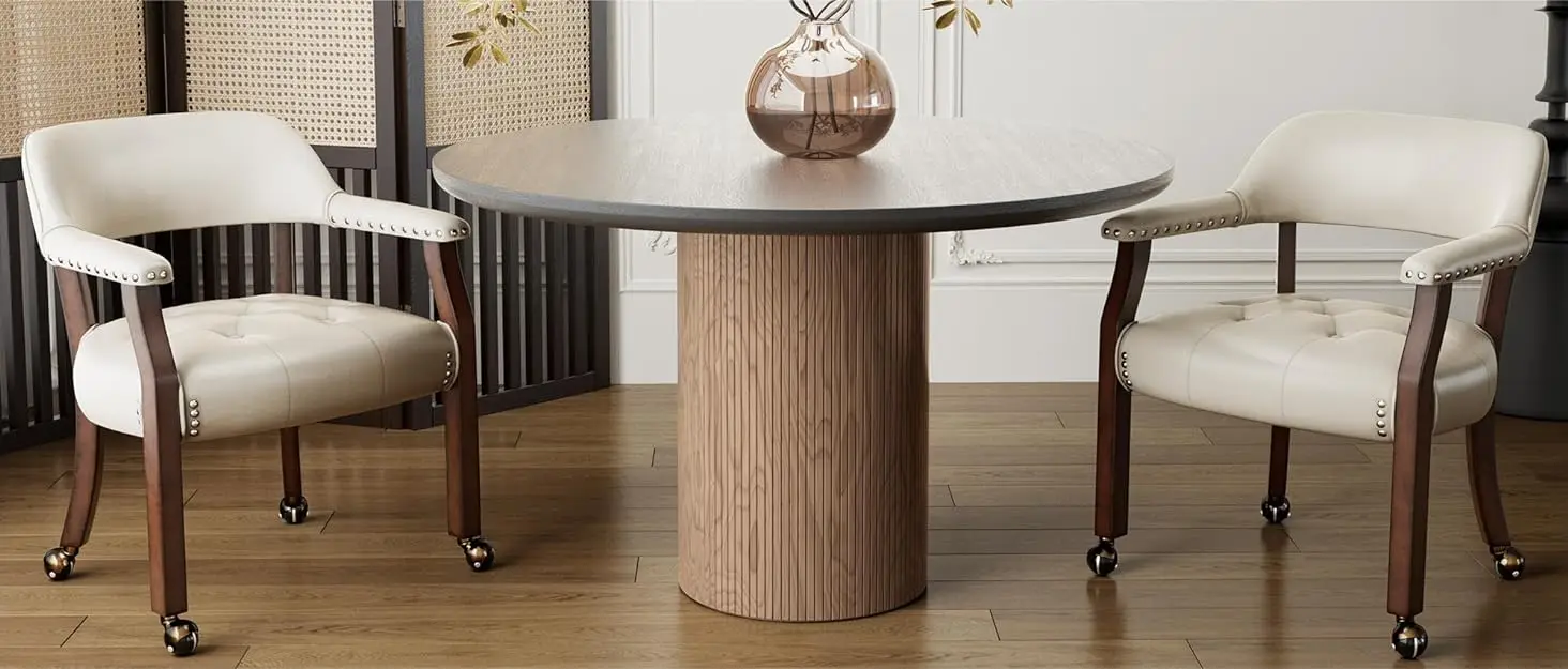 dining chair with casters
