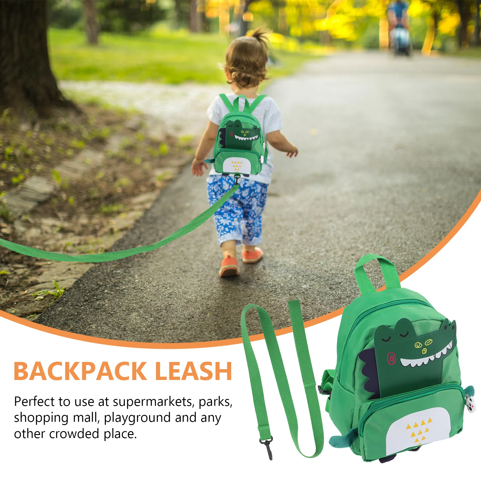 Рисунок 5 - Детский рюкзак с мультяшным динозавром