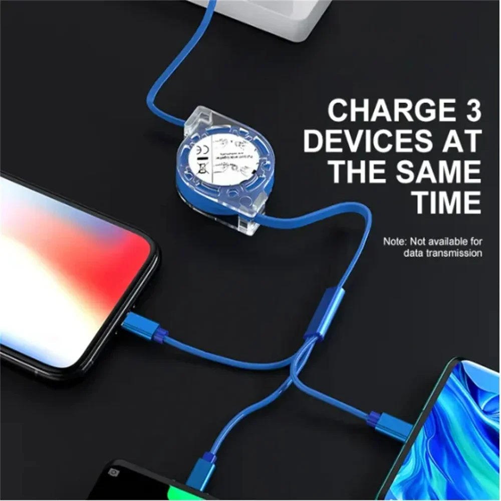 3 in 1 USB Fast Charging Cable Mobile - Image 5