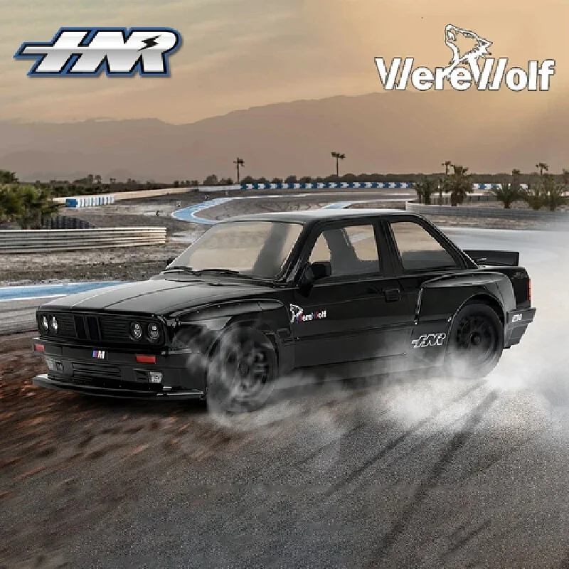 HNR RC Cars H9803 Drift Car: 1/10 Electric 4WD Brushless LED-Controlled Road/Drift RC Model Car RTR - Children's Christmas Gift 3