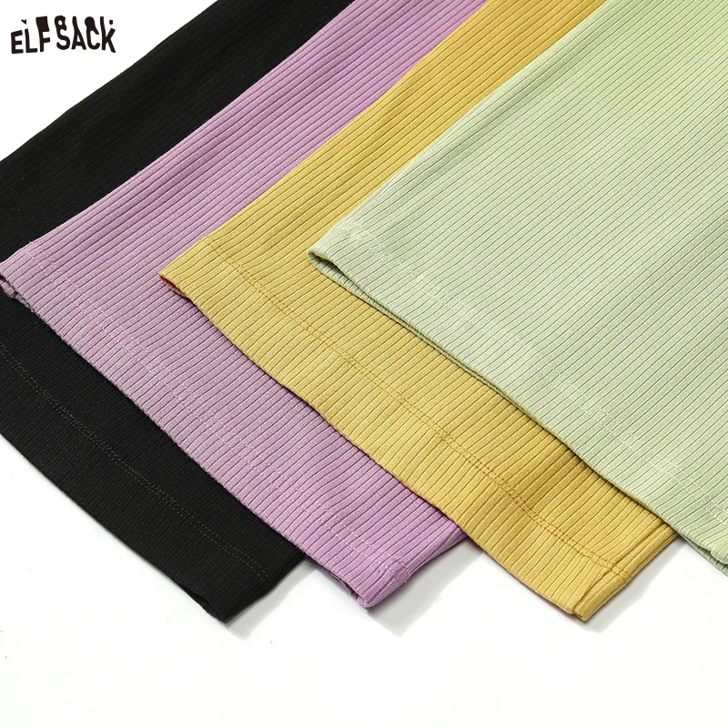 ELFSACK Drape Wide Leg Pants Women 2023 Spring High Waist Casual Daily Trousers