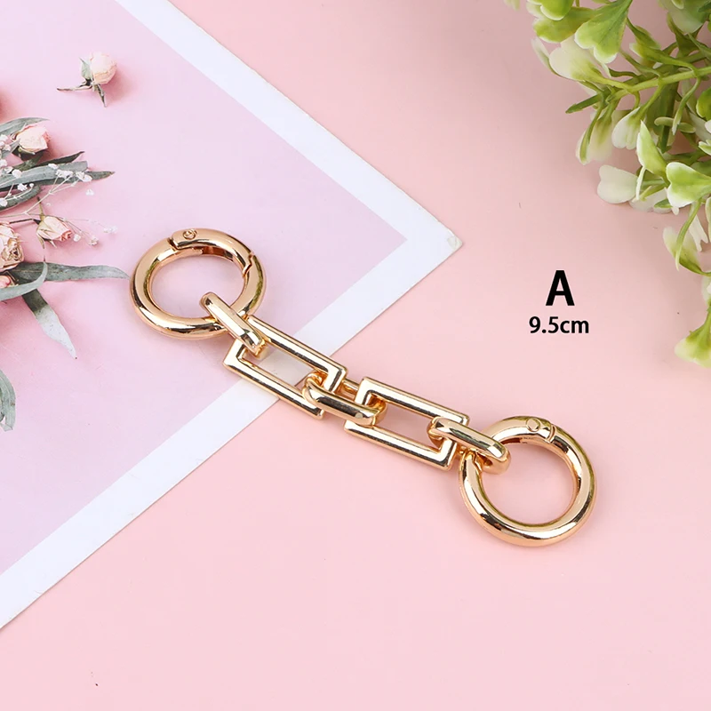 Tasche Verlängerung kette Cross body Geldbörse Tasche Ketten riemen Handtasche hängende Schnalle DIY Ersatz kette Charms Umhängetasche Zubehör – Detail 5