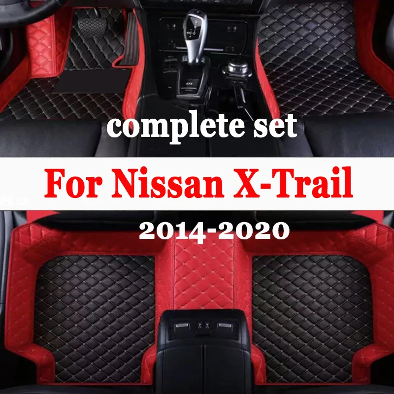 

Автомобильные коврики для Nissan Rogue X-Trail X Trail T32 2014 ~ 2020, коврики, коврики, кожаные коврики, набор автомобильных аксессуаров 2015 2016